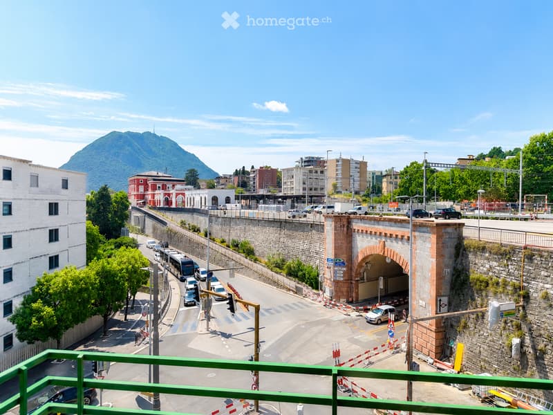 Lugano 4,5 locali con vista lago, vicino alla stazione (5)