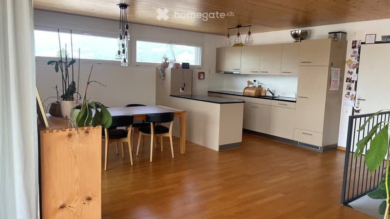 3.5-Zi-Attikawohnung mit grosser Dachterrasse + Einzelgarage (2)