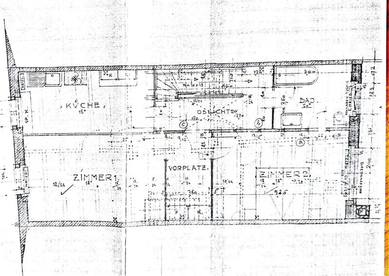2,5 Zimmer (65m2) in Stadtmitte im 3. Obergeschoss (5)