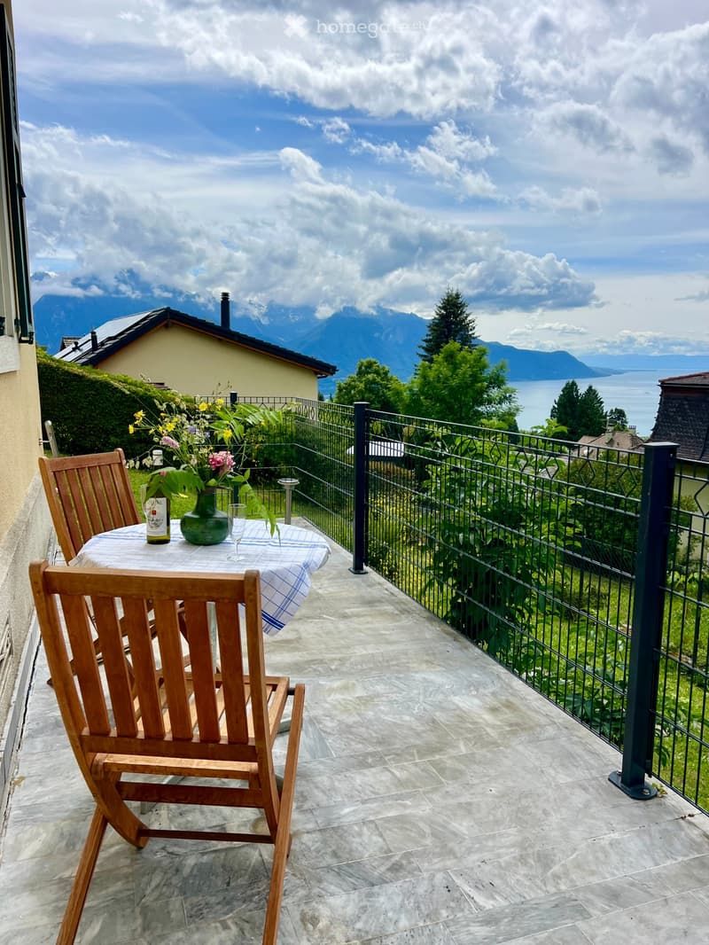 Appartement de 2.5 pièces avec vue sur le lac Léman à Glion (5)