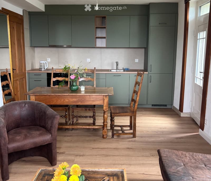 Appartement de 2.5 pièces avec vue sur le lac Léman à Glion (2)