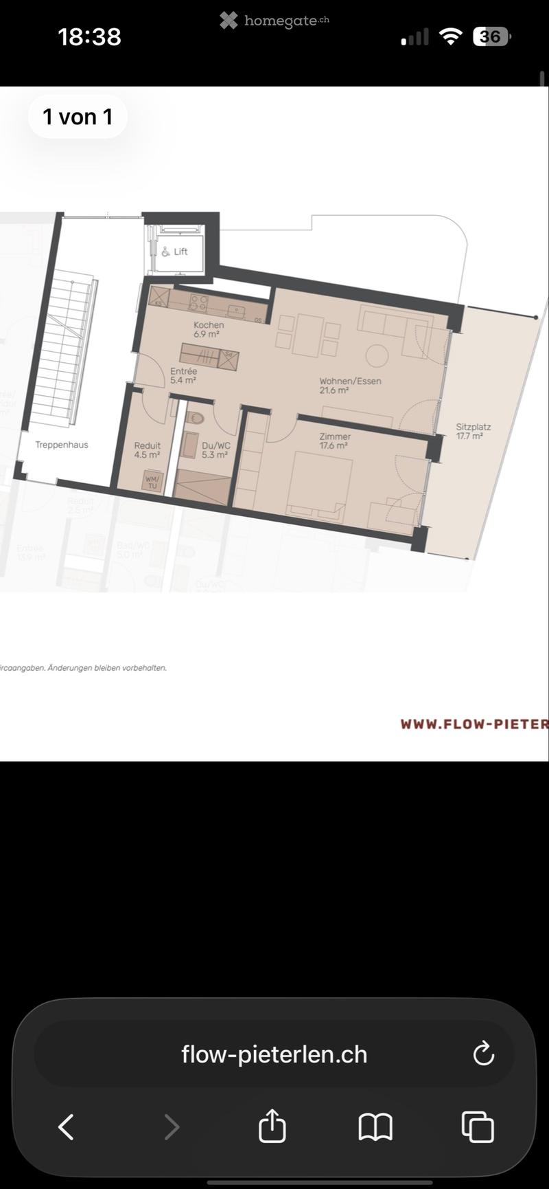 Nachmieter per 01.10.2026 gesucht / 2,5 Zimmer EG (5)
