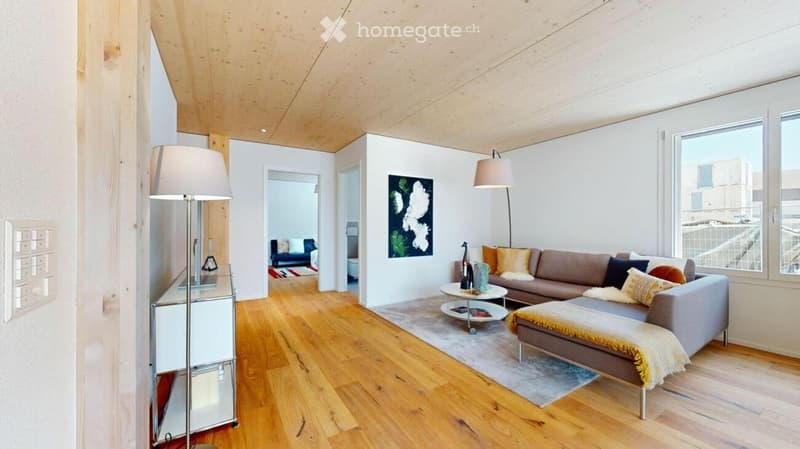 Erstbezug mit Garten: Moderne Wohnung im Zentrum von Lotzwil (1)