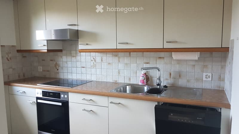 Dachwohnung 3 1/2 Zimmer eigene Waschküche (4)