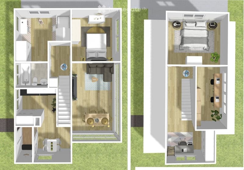 Neuwertiges 5.5Zimmer-Einfamilienhaus Gartenblick nähe Aarau (4)