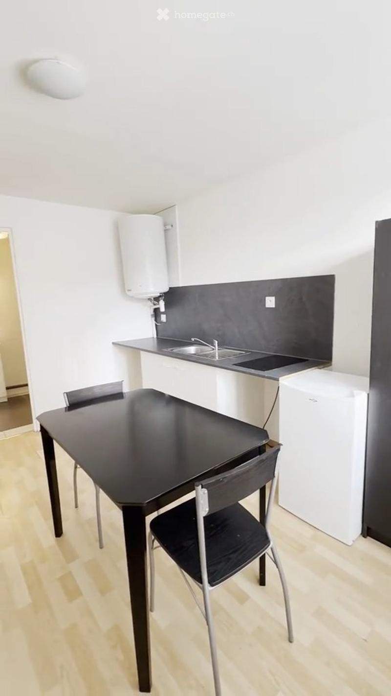 Studio meublé à louer Av. du Léman 8, 1005 Lausanne (1)