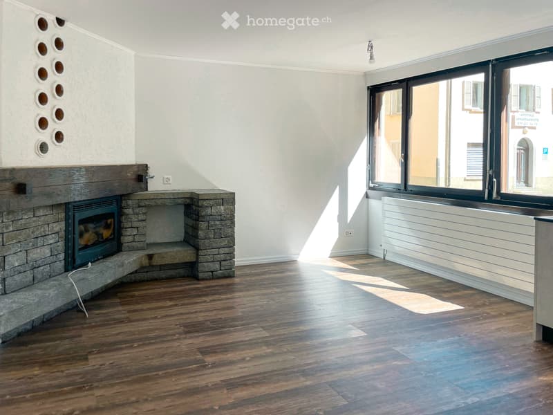 Monolocale ammobiliato ristrutturato 26m² Piotta Leventina (3)
