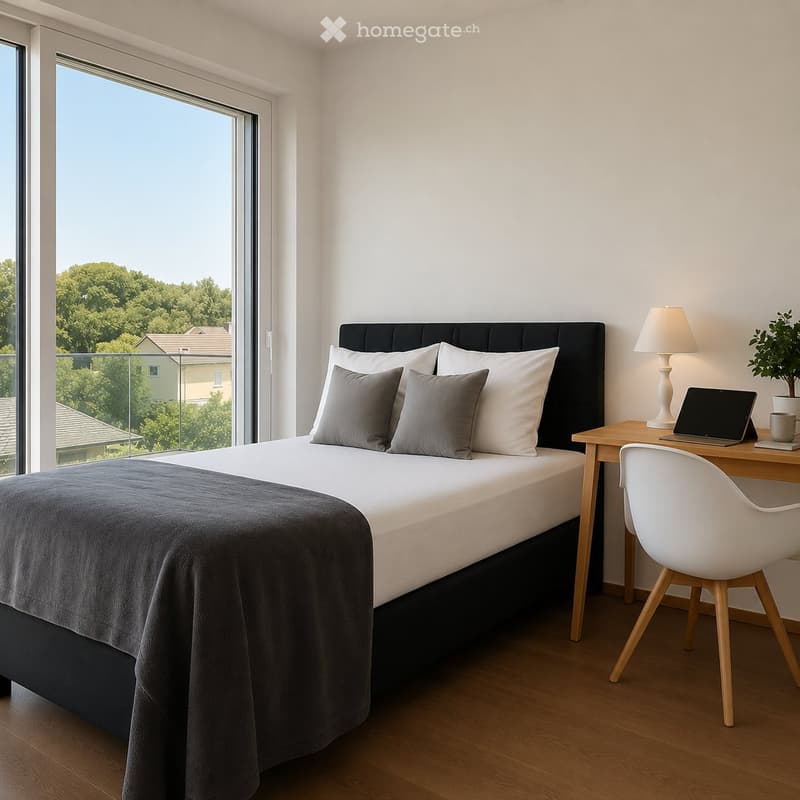 Appartement meublé moderne avec vue sur le lac (1)