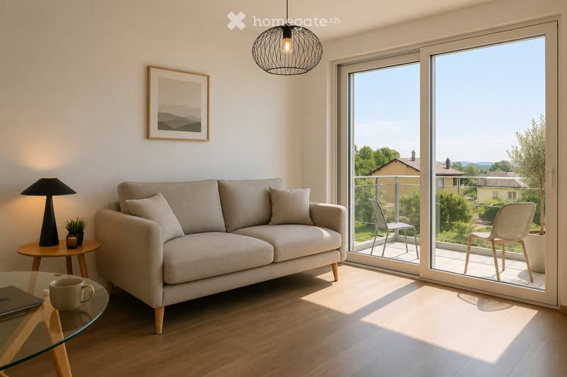 Appartement meublé moderne avec vue sur le lac (3)