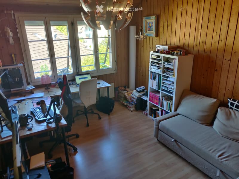 15 min zu Brugg - Teil-Mobilierte Wohnung in rühiger Lage (4)