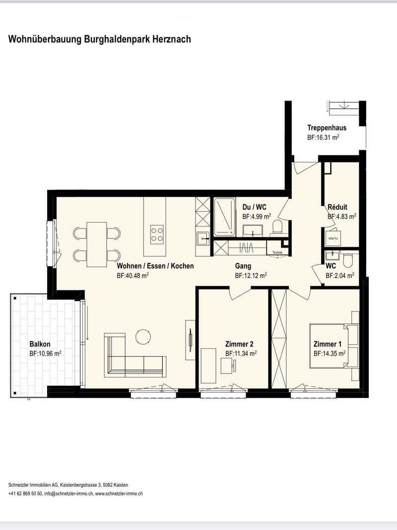 3.5 Zimmerwohnung im schönen Herznach (3)
