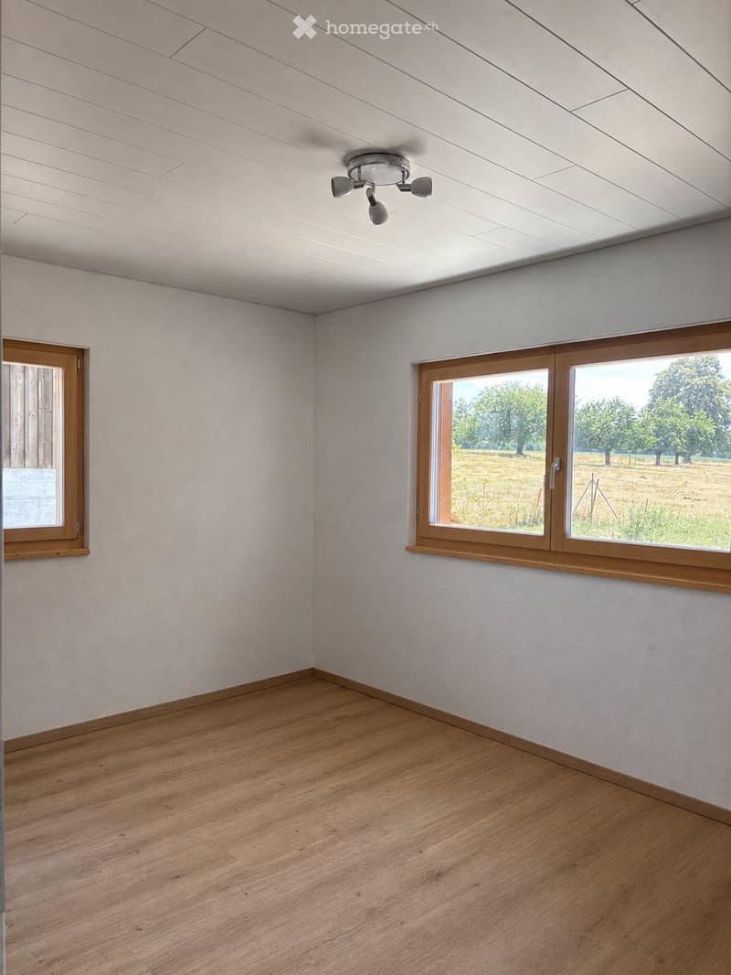 5.5 Zimmer Wohnung auf Bauernhof zu mieten, evt. mit Stall (4)
