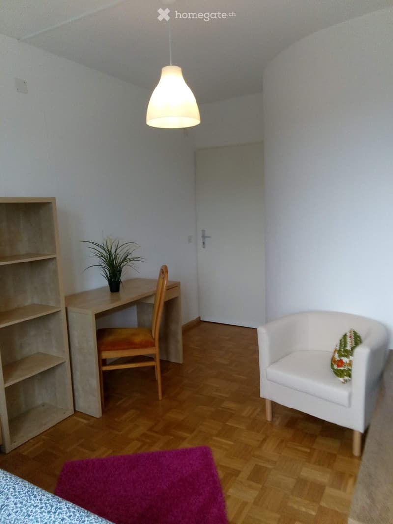 Möblierte WG-Zimmer /Shared flat near Rhein, Novartis Campus (1)