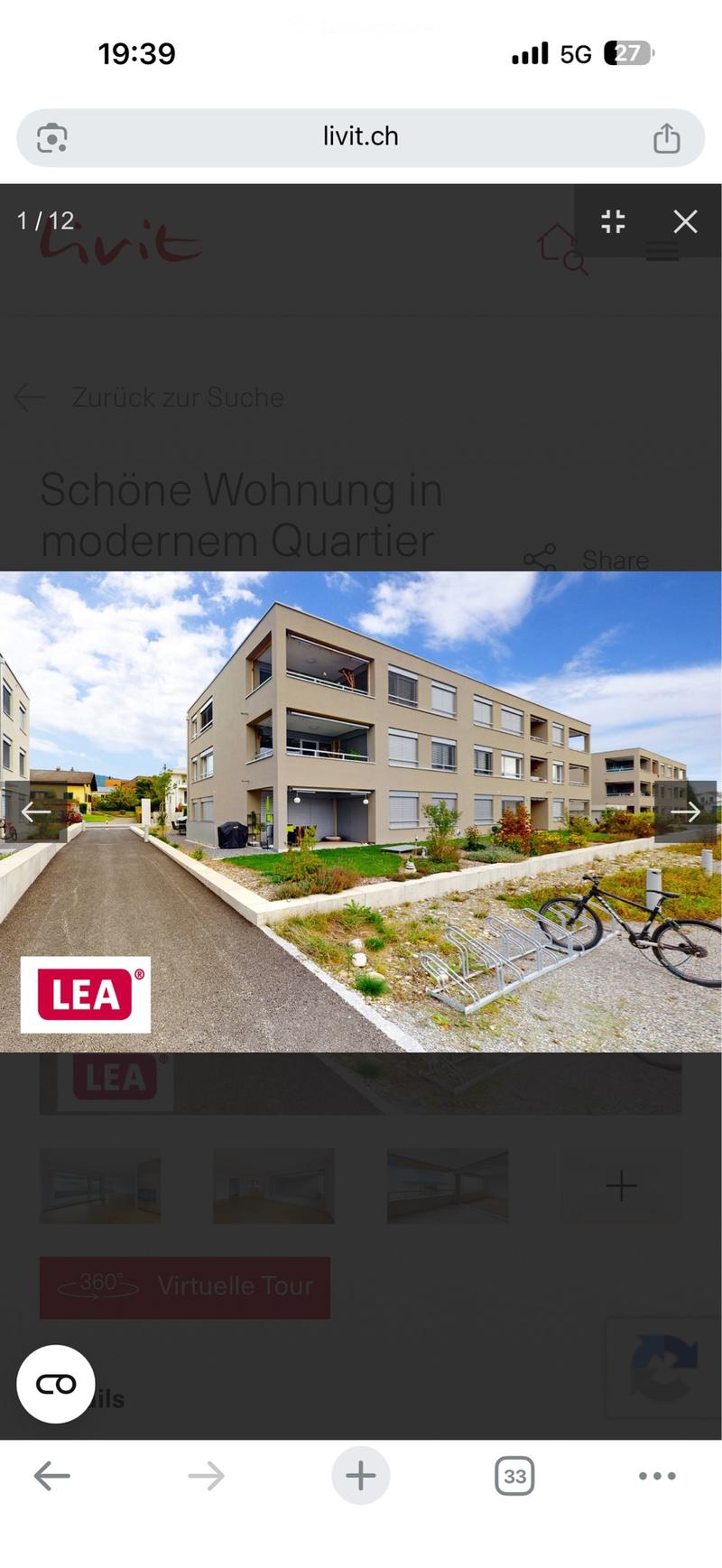 Schöne 3.5 Wohnung in modernem Quartier sucht Nachmieter (1)