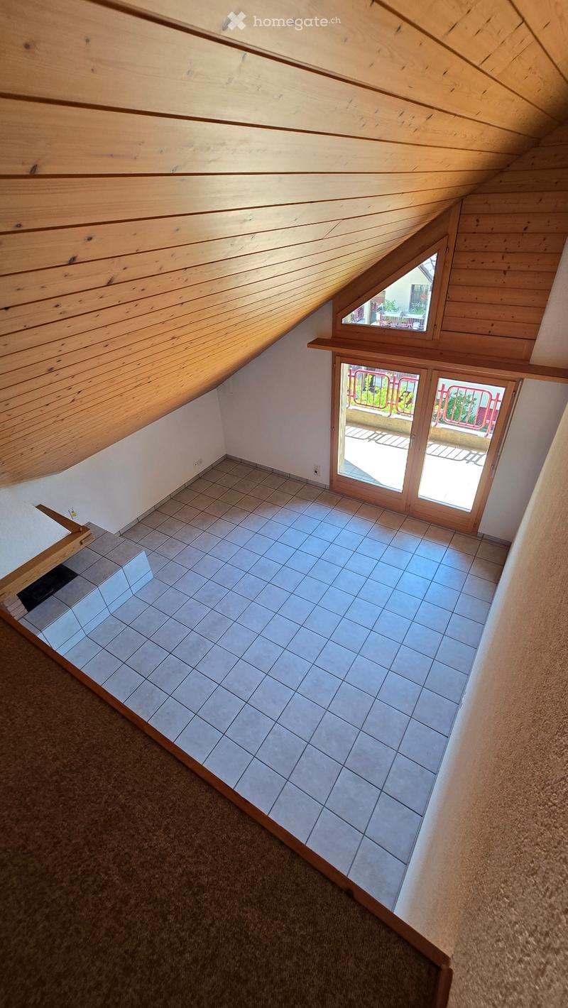Charmante 1.5-Zimmer-Dachwohnung mit Galerie und Balkon (1)