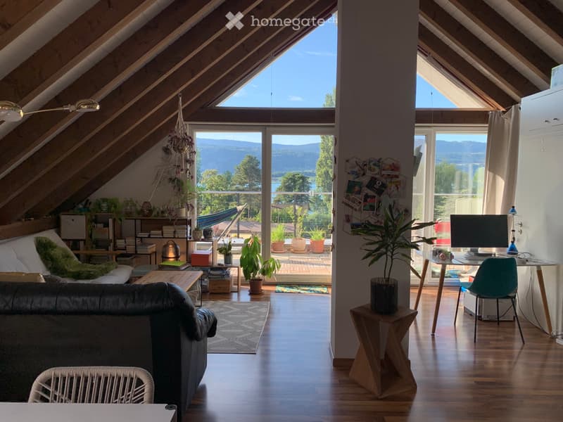 Gemütliche Dachwohnung (64m2) mit Seeblick (1)