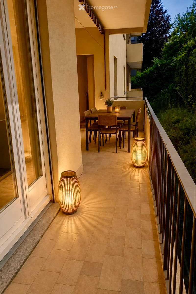 Luminoso 3.5 locali con balcone + cantina - Breganzona (4)
