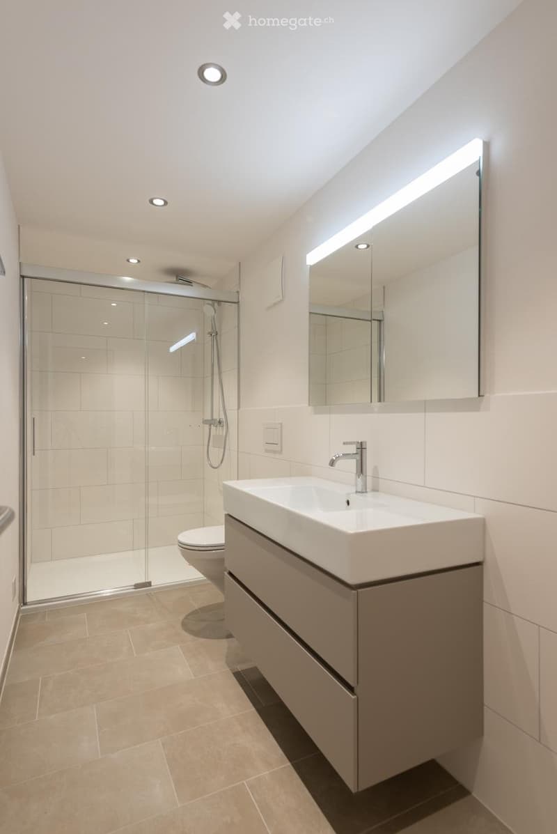 2.5-Zi. Wohnung im 1. Stock in einem renovierten Bauernhaus (3)
