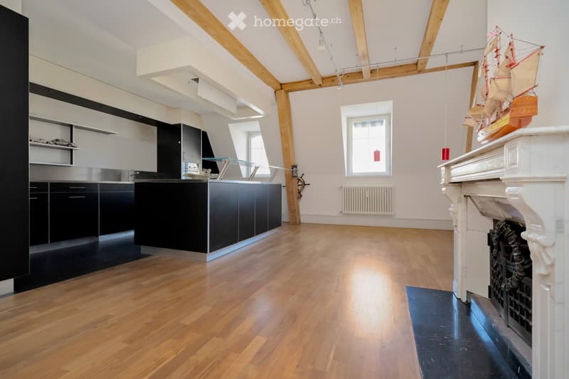 3.5-Zi Bijoux im Dachgeschoss 5 Minuten von HB ohne Balkon (2)