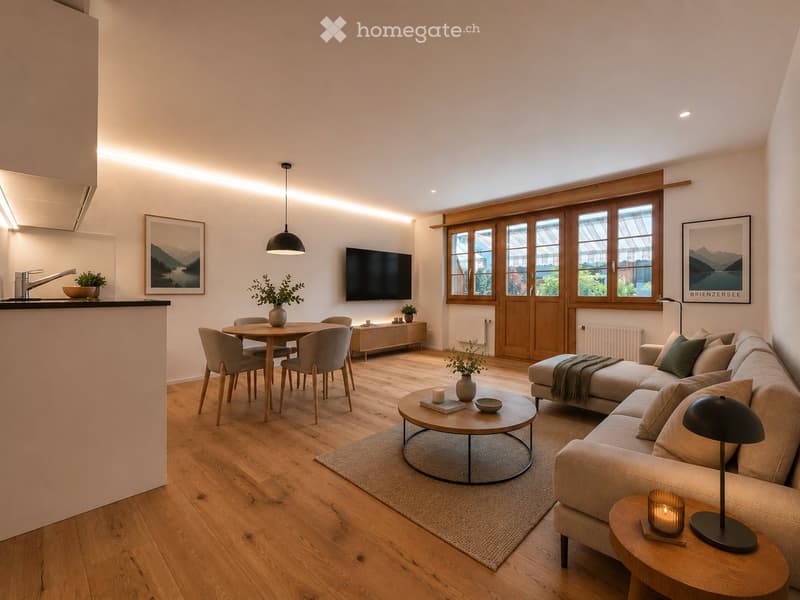 Moderne Erst- oder Zweitwohnung im Herzen vom BE Oberland! (2)