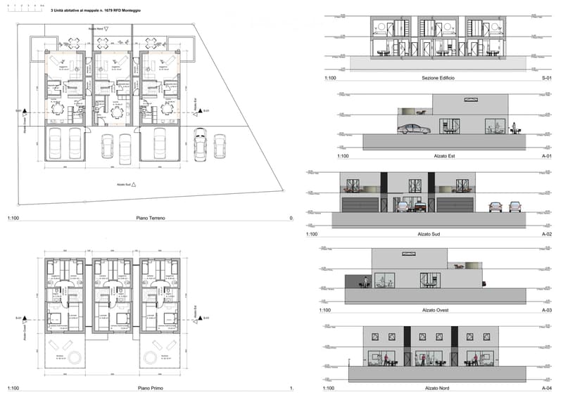 Progetto di case moderne 4.5 locali con giardino e garage (3)