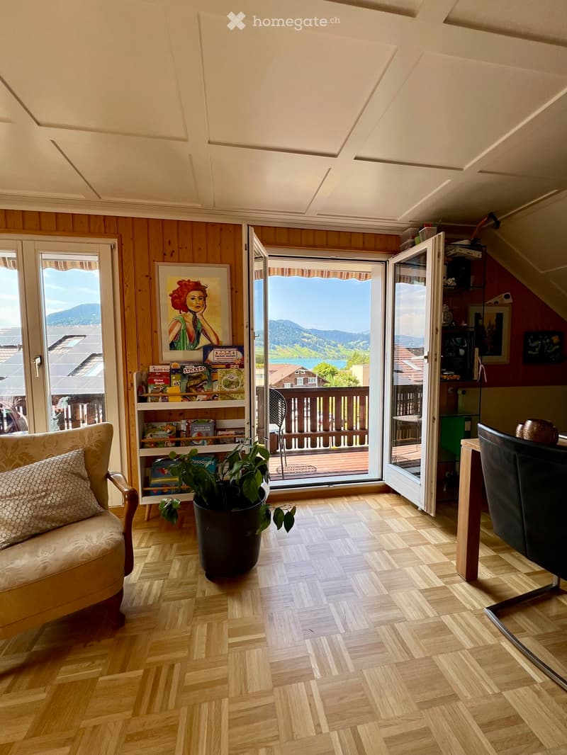 3.5-Zimmer-Dachwohnung in Oberägeri (1)