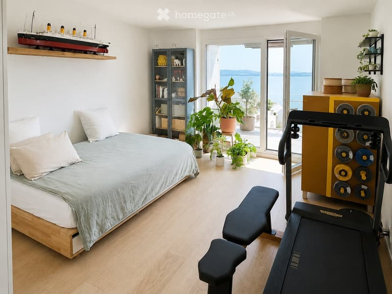 Appartement avec vue panoramique sur le lac de Neuchâtel (3)