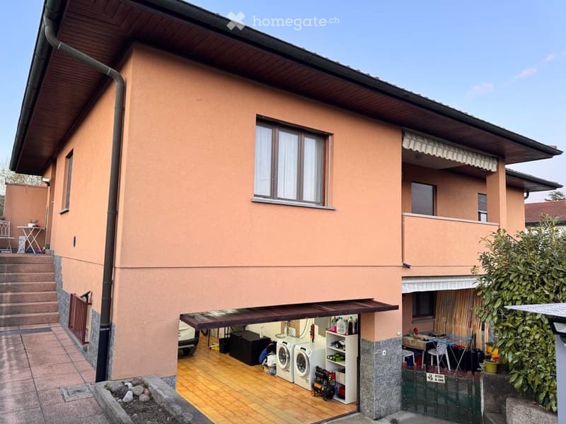 Appartamento in casa bifamiliare a Stabio zona Montalbano (5)