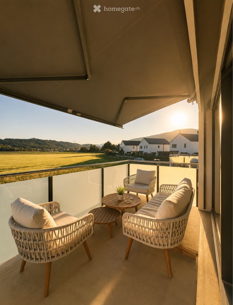 2.5 Zimmer mit Balkon in Lengnau BE - mieten (1)