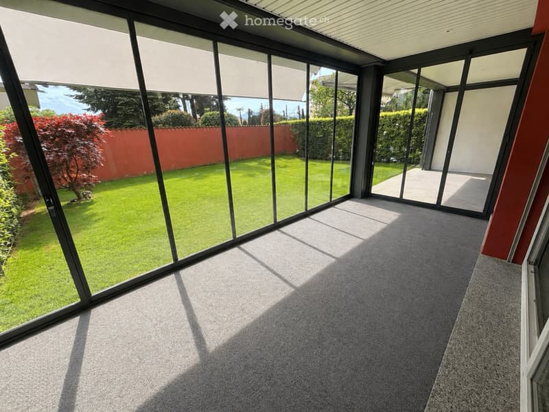 Moderno appartamento di 4.5 Giubiasco con giardino (4)