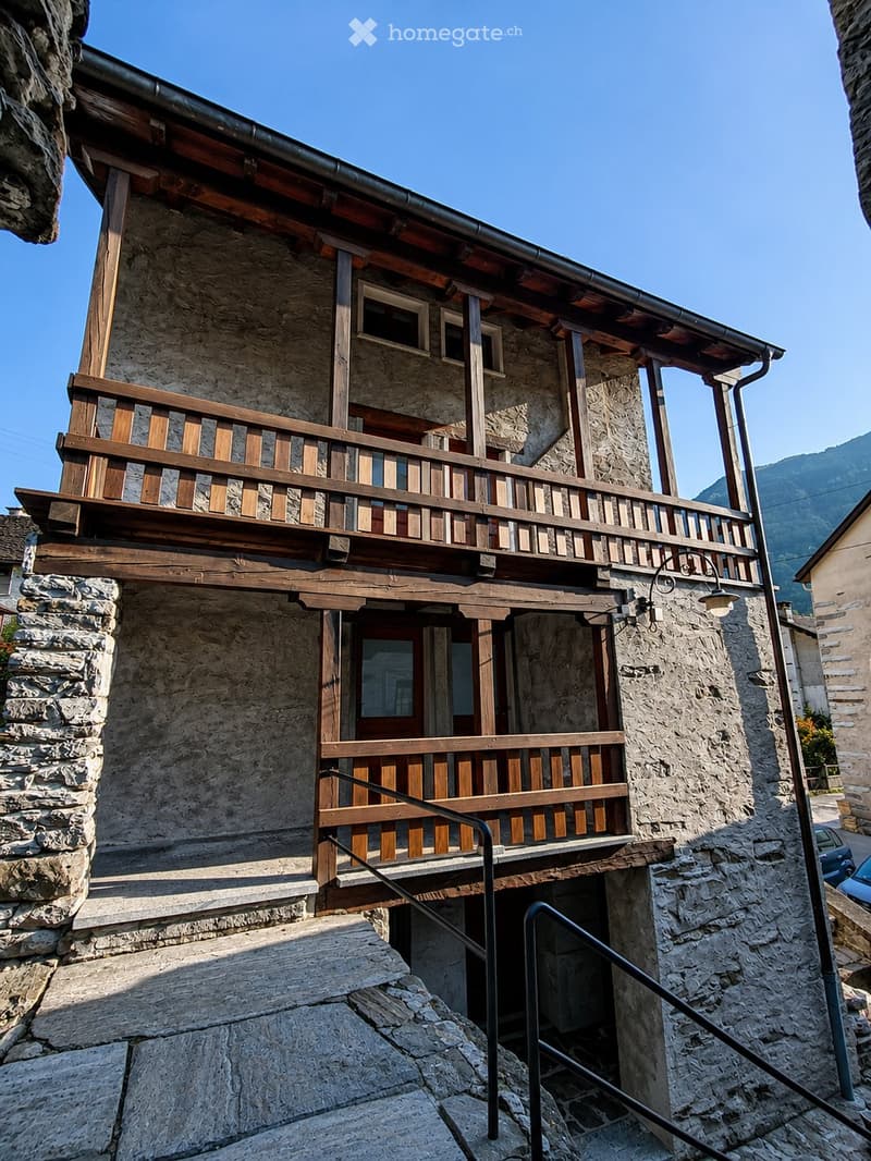 Affitasi - Casa ad Aurigeno Vallemaggia (2)