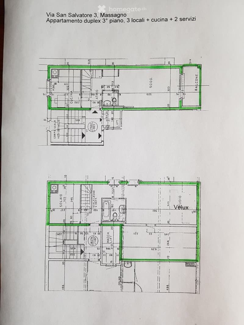 Massagno Appartamento Duplex, centrale (2)