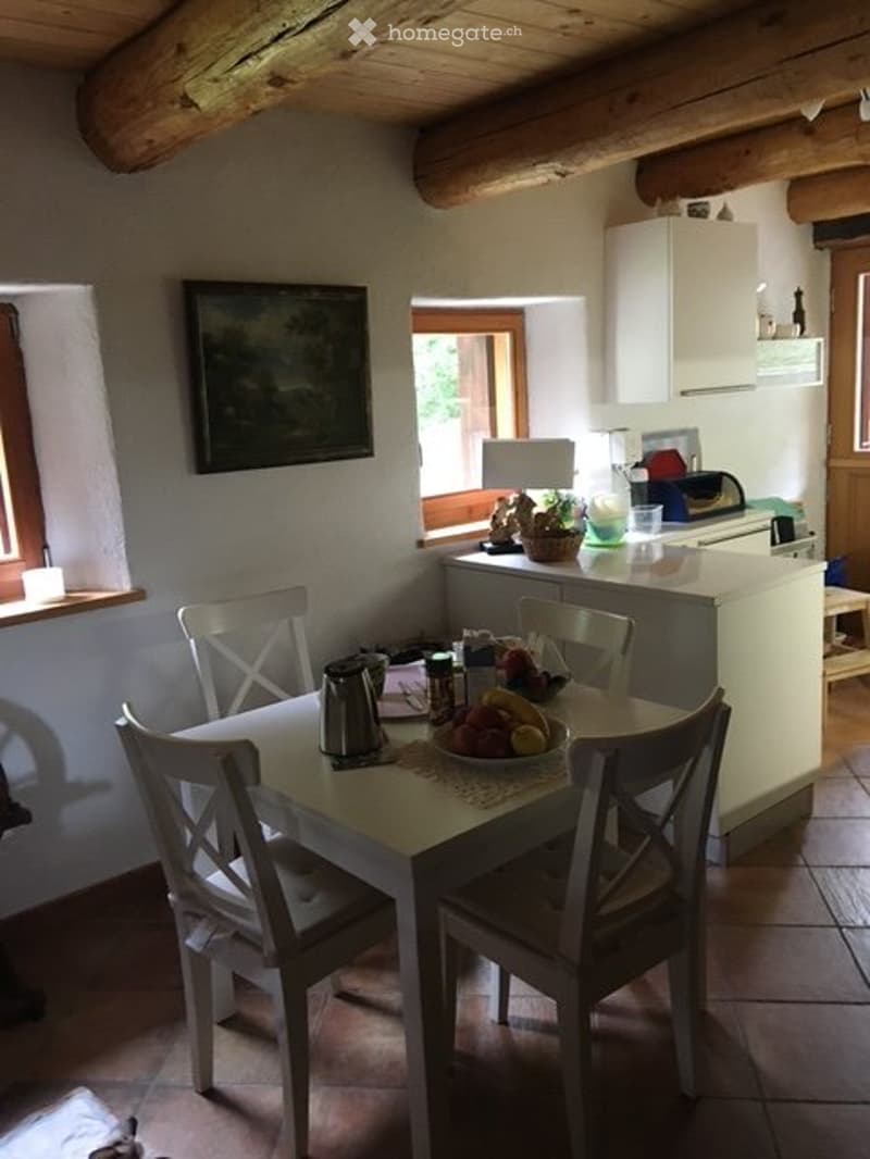 Bel rustico in riva al fiume a San Carlo, Valle Bavona (5)