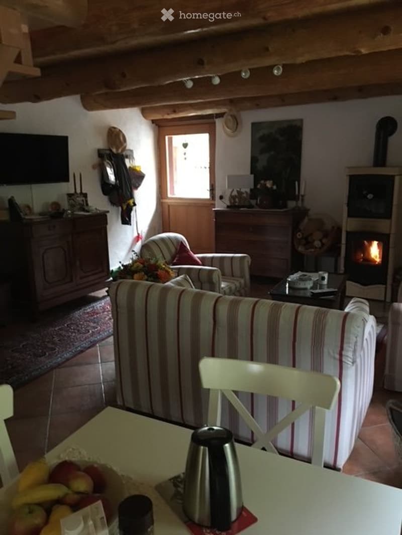 Bel rustico in riva al fiume a San Carlo, Valle Bavona (3)