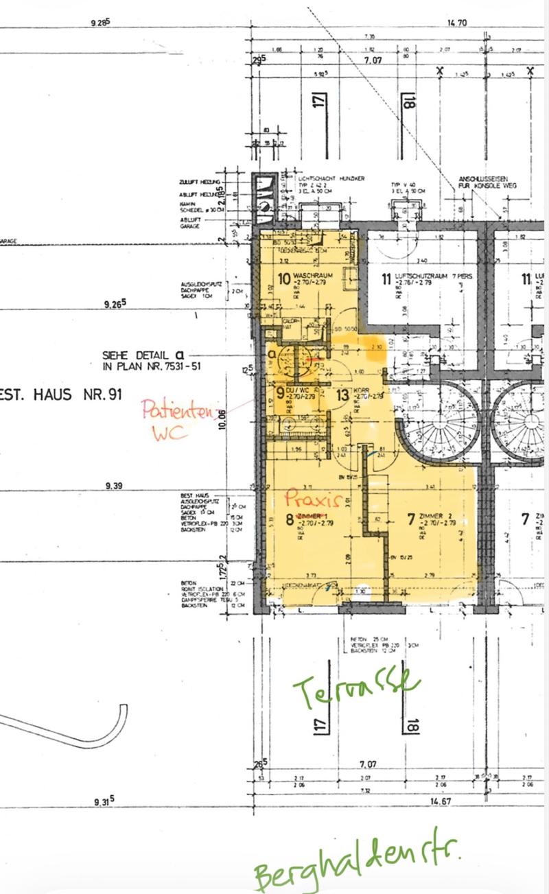 2-Zimmer Whg in Witikon, ideal als Praxis oder Wohnraum (4)