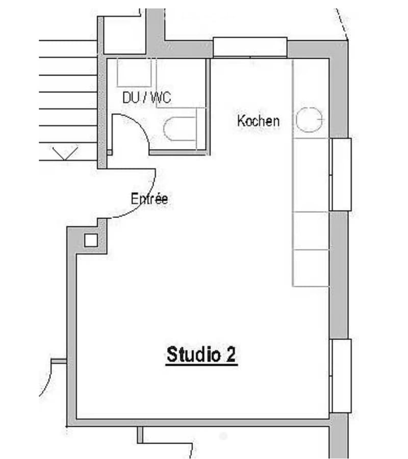 1-Zimmer Studio-Wohnung nähe Sursee (2)