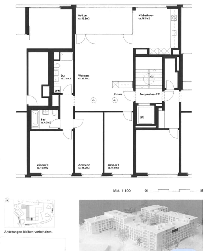 Wunderschöne 4.5Zi-Wohnung in 8052 Zürich (3)