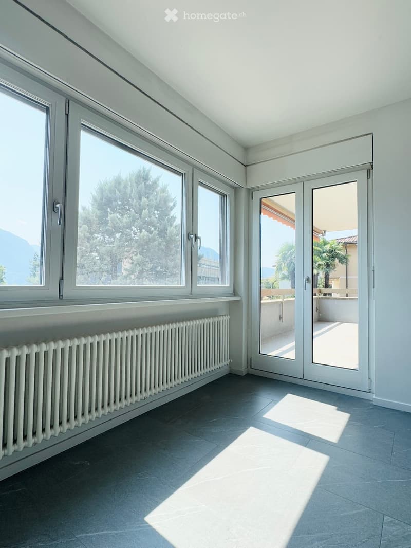 4.5 locali a Massagno, vista Monte Brè e parziale sul lago (12)