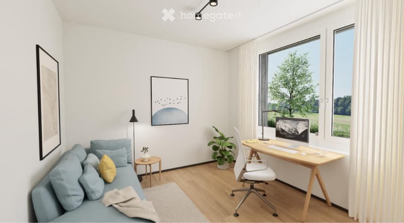 3,5 Wohnung mit Balkon und Loggia (3)