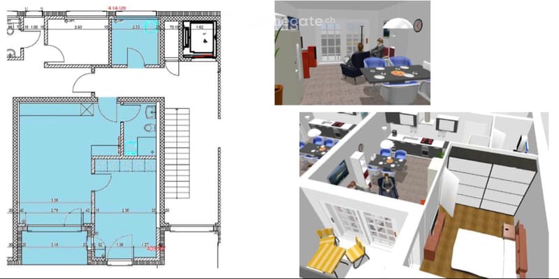 moderne 2.5 Zimmer Wohnung (4)