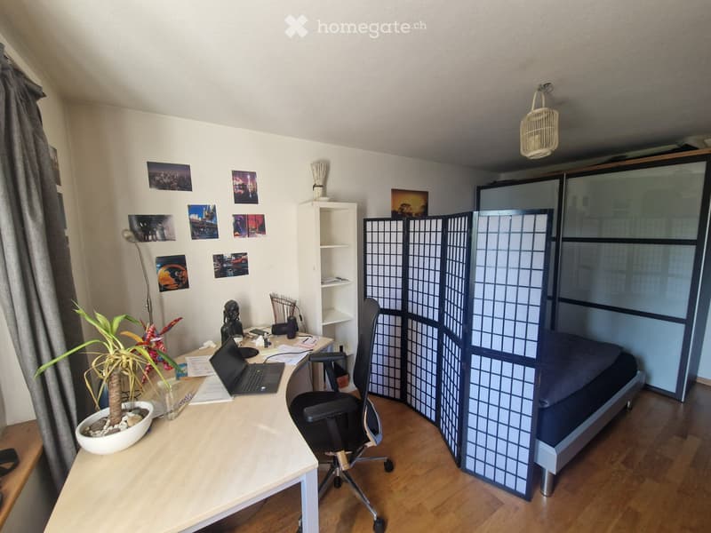 Helle, zentrale und doch sehr ruhige, möblierte 2-Zimmer-Whg (3)