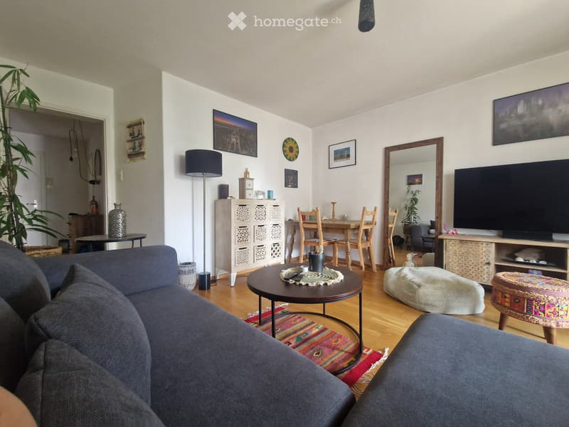Helle, zentrale und doch sehr ruhige, möblierte 2-Zimmer-Whg (2)