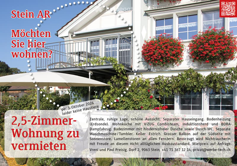 Stein AR - möchten Sie hier wohnen? (1)