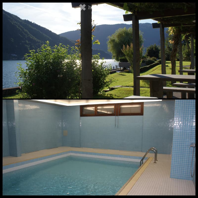 Appartamento 2 locali con accesso diretto al lago a Maroggia (2)