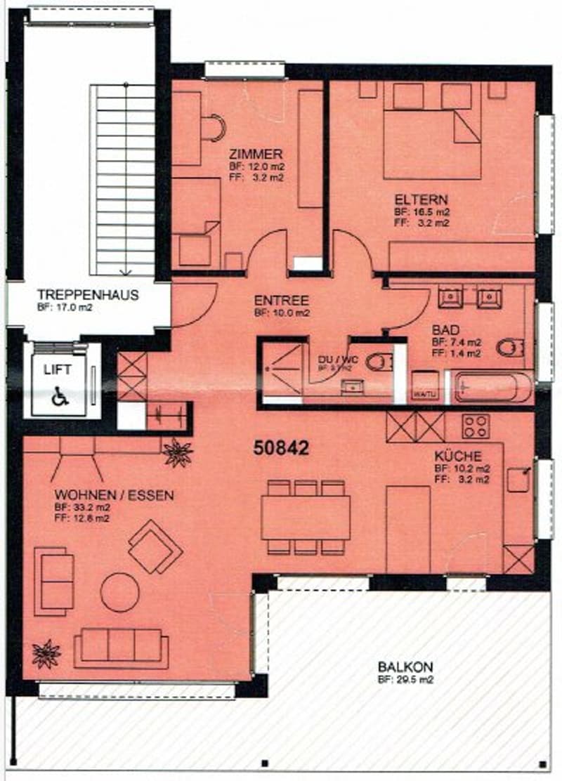3.5-Zimmer-Wohnung in Bazenheid. Grosszügig und ruhig wohnen (5)