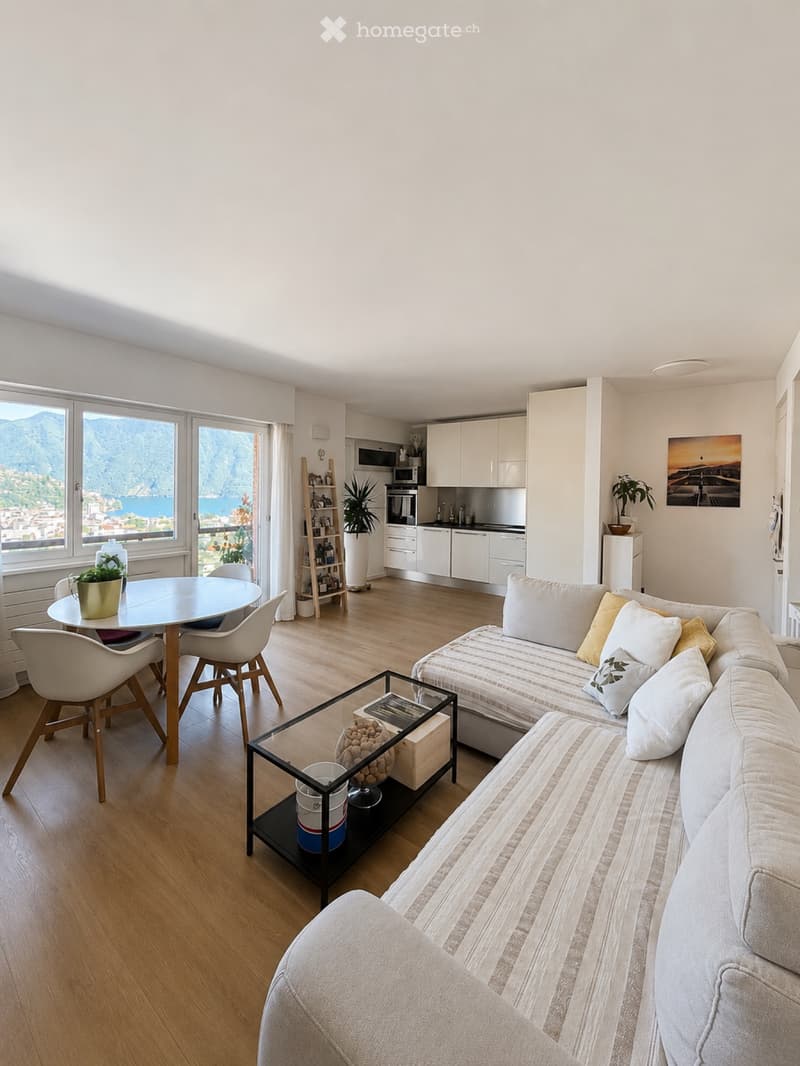 VISTA LAGO - Luminoso appartamento di 3.5 locali a Massagno (2)