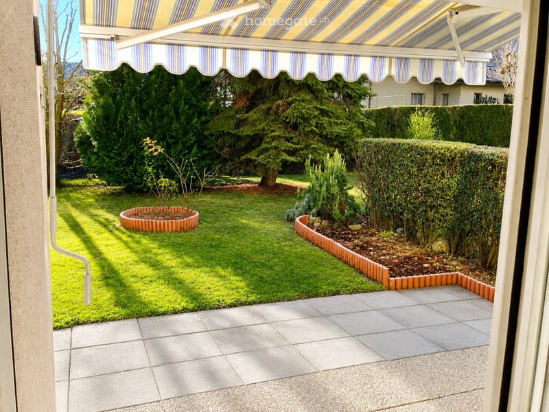 Attraktive 2.5-Zimmer-Gartenwohnung mit Bergsicht in Vouvry (1)