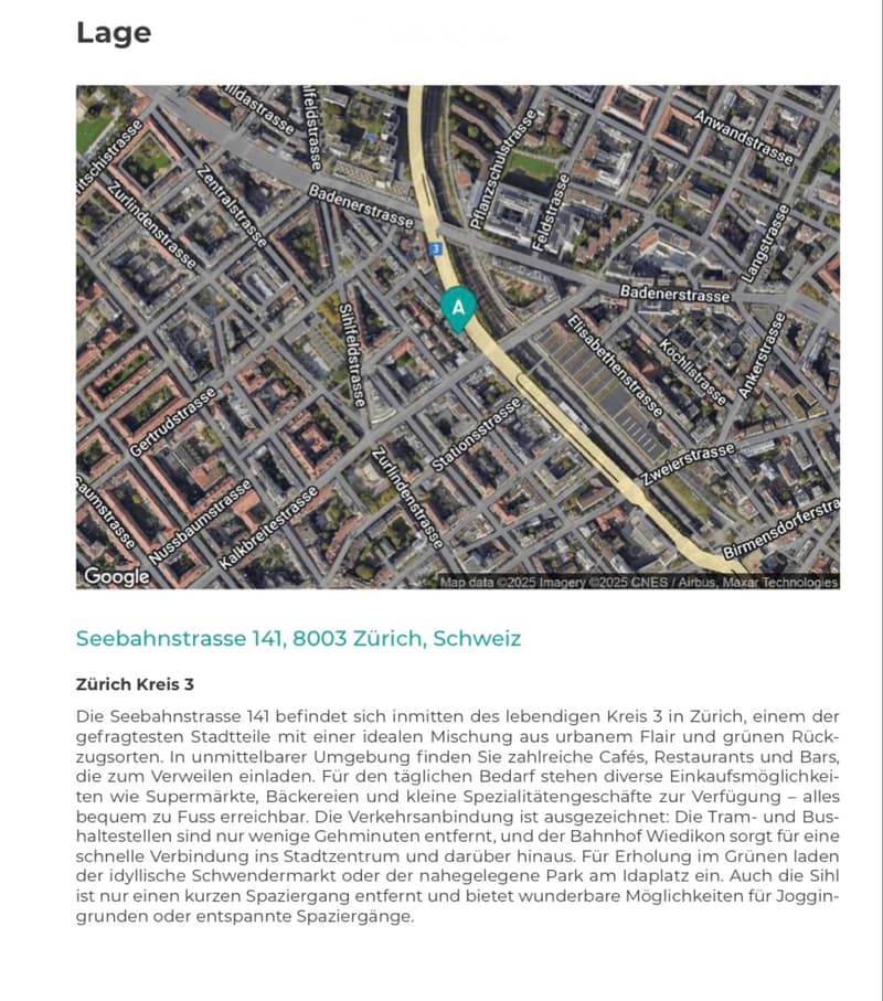Luxus-Neubau Studiowohnung mit Balkon im Zentrum Zürich (3)