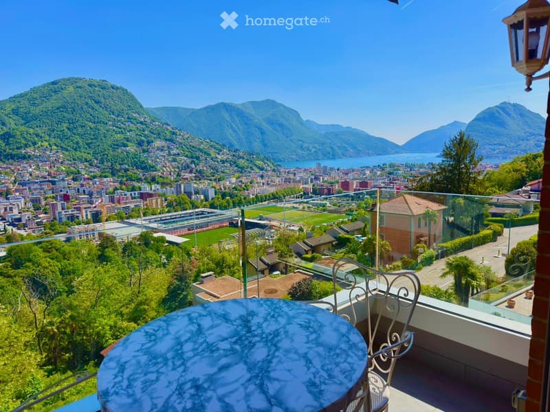 Affittasi appartamento Porza vista lago (1)