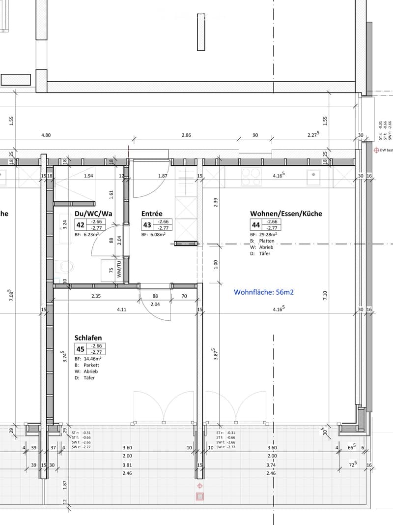 Hochwertige 2.5 Zimmer Wohnung (5)
